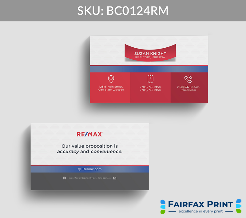 Realtors Fairfax Print for REMAX - BC0124RM - Style 22