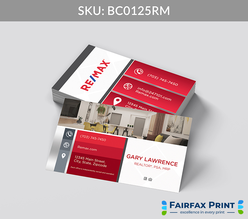 Realtors Fairfax Print for REMAX - BC0125RM - Style 24