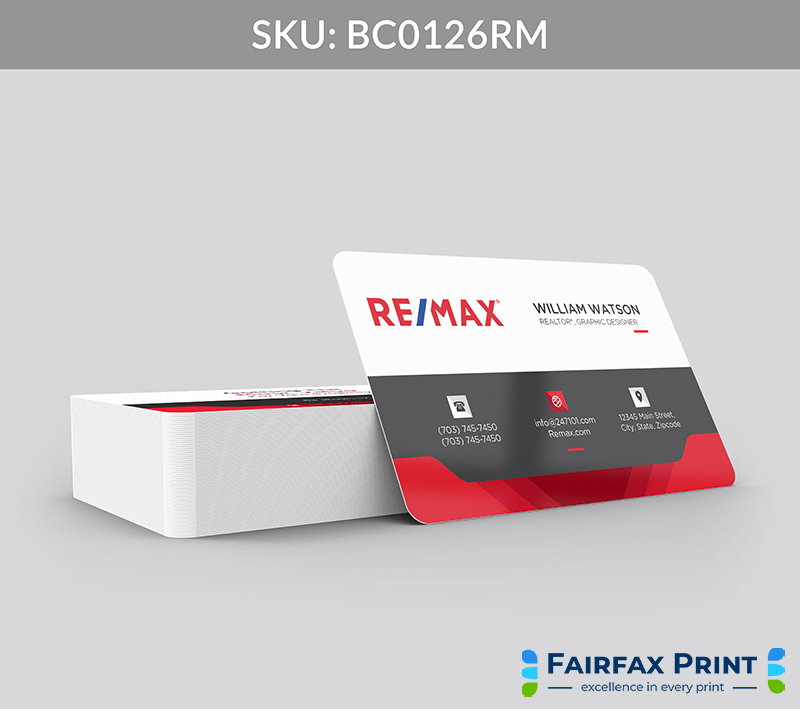 Realtors Fairfax Print for REMAX - BC0126RM - Style 2