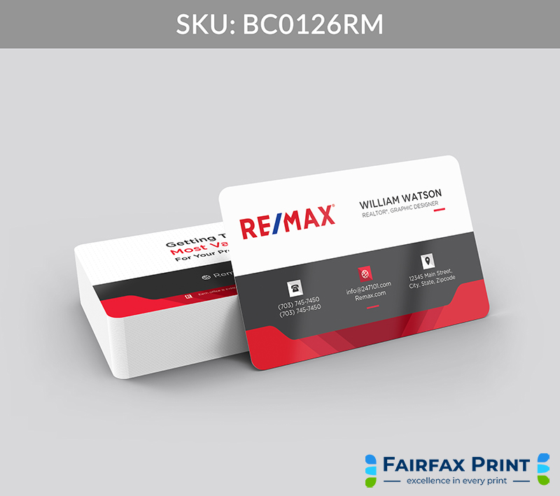 Realtors Fairfax Print for REMAX - BC0126RM - Style 23