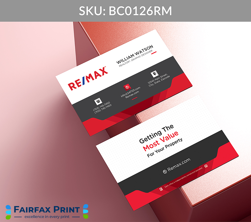 Realtors Fairfax Print for REMAX - BC0126RM - Style 5