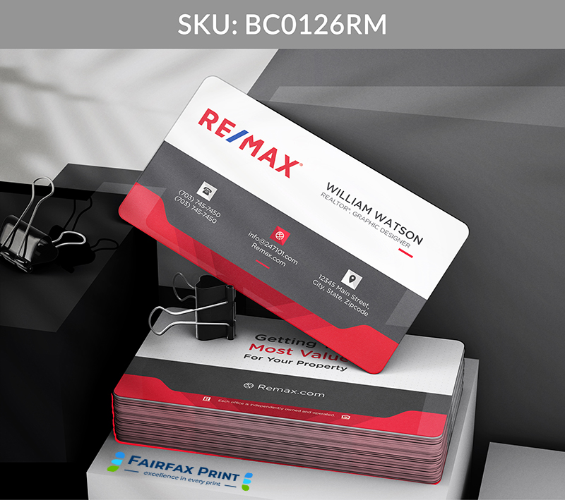 Realtors Fairfax Print for REMAX - BC0126RM - Style 8
