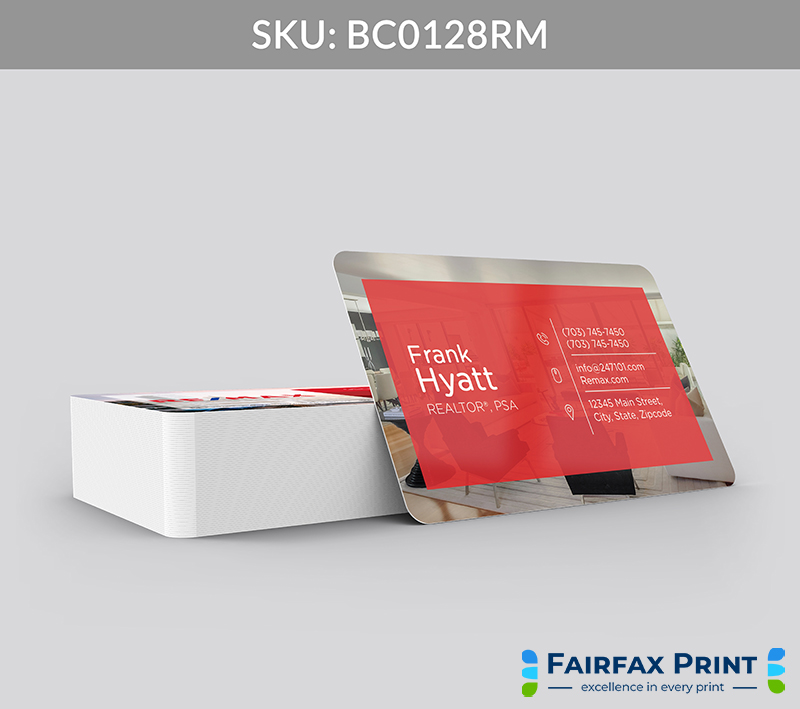 Realtors Fairfax Print for REMAX - BC0128RM - Style 2