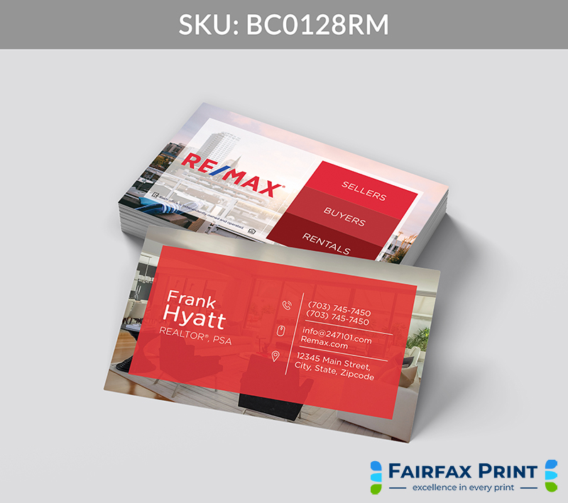 Realtors Fairfax Print for REMAX - BC0128RM - Style 24