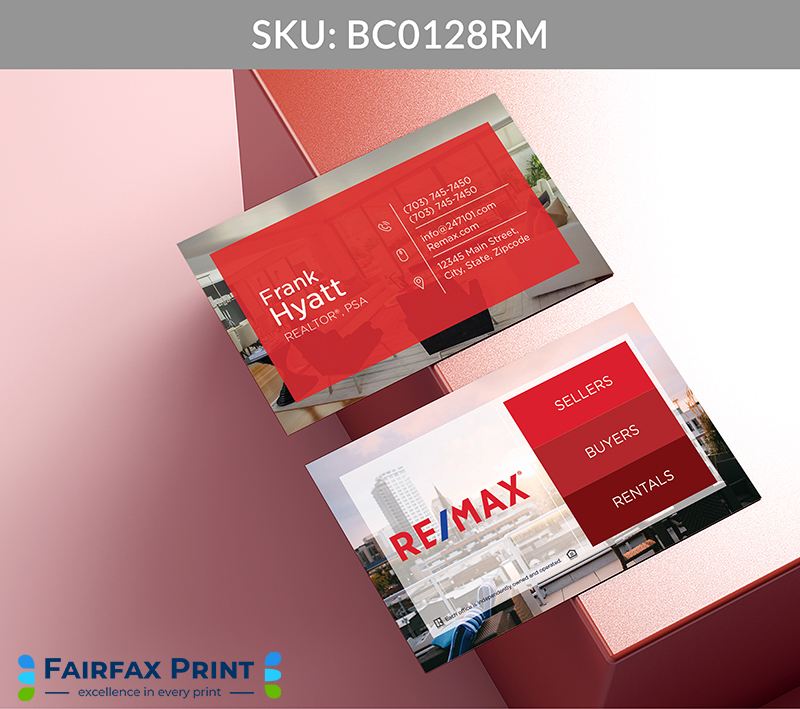 Realtors Fairfax Print for REMAX - BC0128RM - Style 5