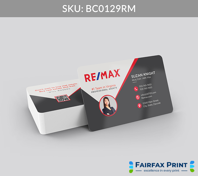 Realtors Fairfax Print for REMAX - BC0129RM - Style 23