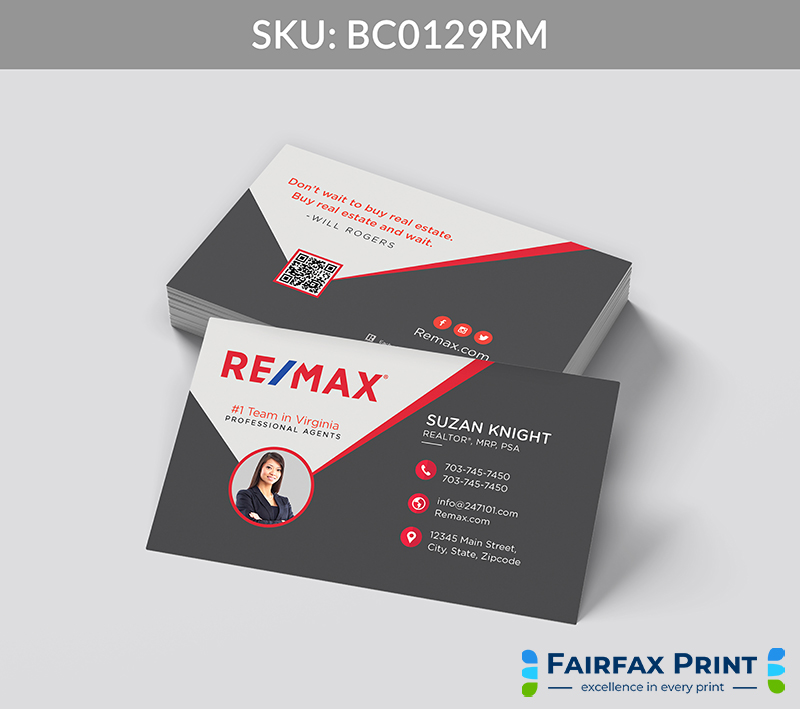 Realtors Fairfax Print for REMAX - BC0129RM - Style 24