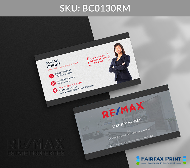 Realtors Fairfax Print for REMAX - BC0130RM - Style 12