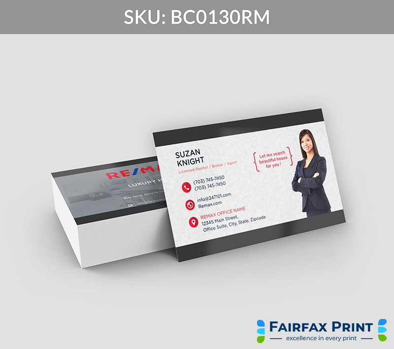 Realtors Fairfax Print for REMAX - BC0130RM - Style 21