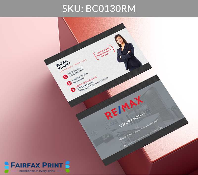 Realtors Fairfax Print for REMAX - BC0130RM - Style 5