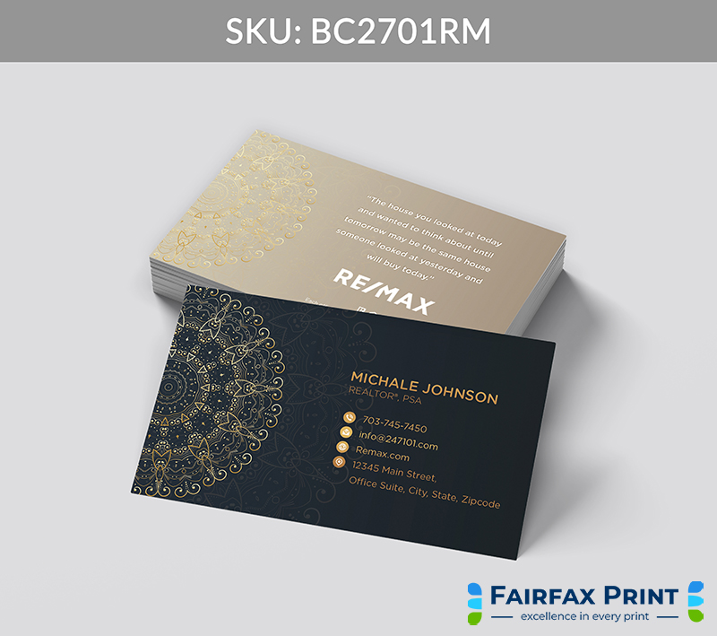 Realtors Fairfax Print for REMAX - BC2701RM - Style 24