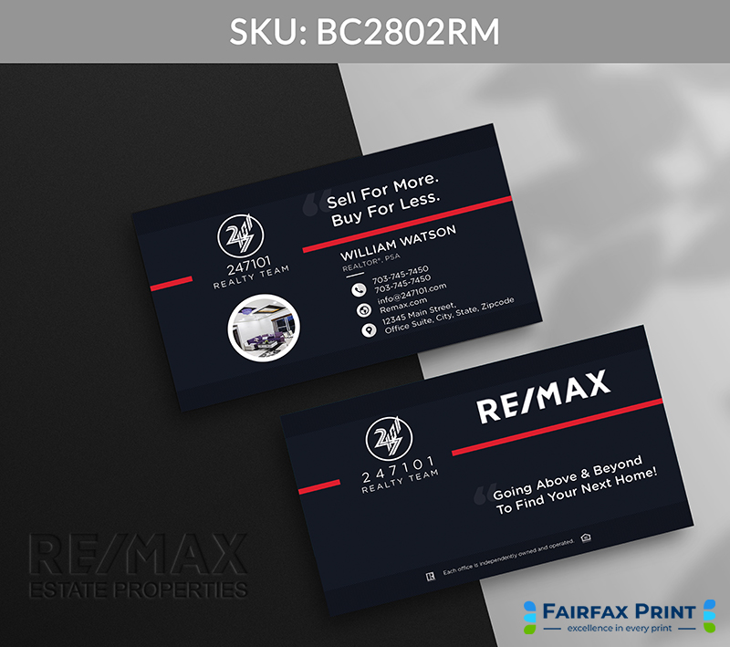 Realtors Fairfax Print for REMAX - BC2802RM - Style 12