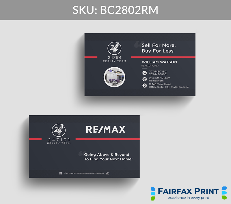 Realtors Fairfax Print for REMAX - BC2802RM - Style 22