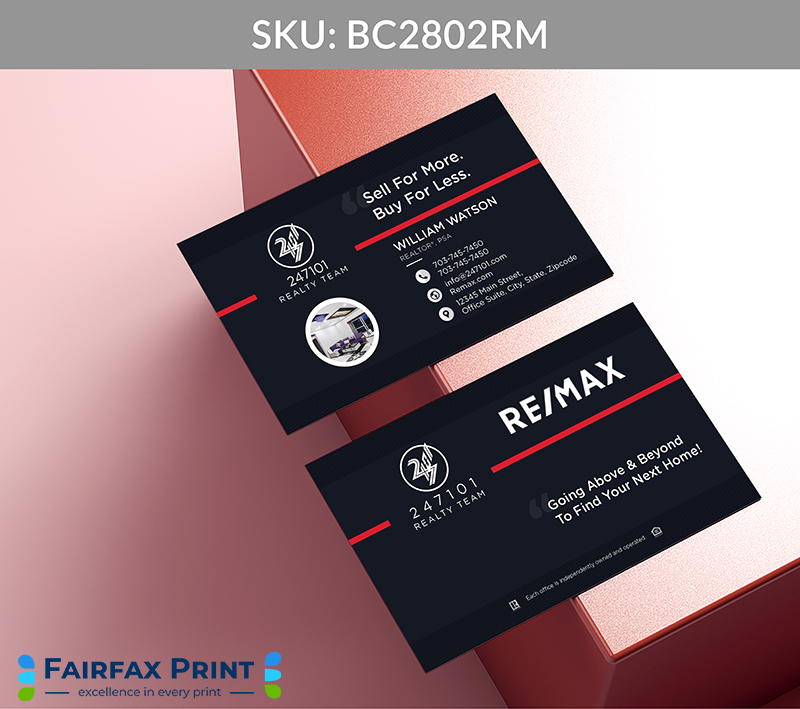 Realtors Fairfax Print for REMAX - BC2802RM - Style 5
