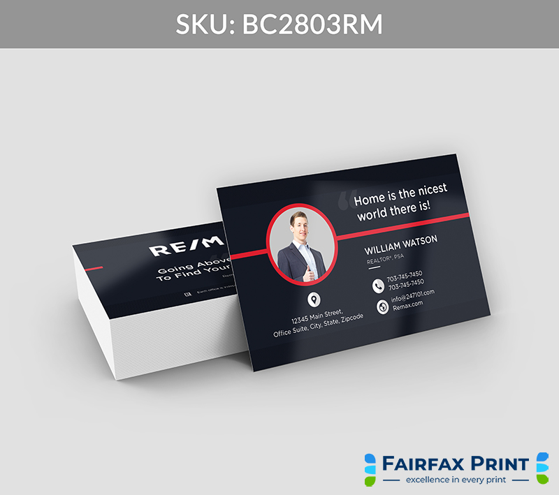 Realtors Fairfax Print for REMAX - BC2803RM - Style 21