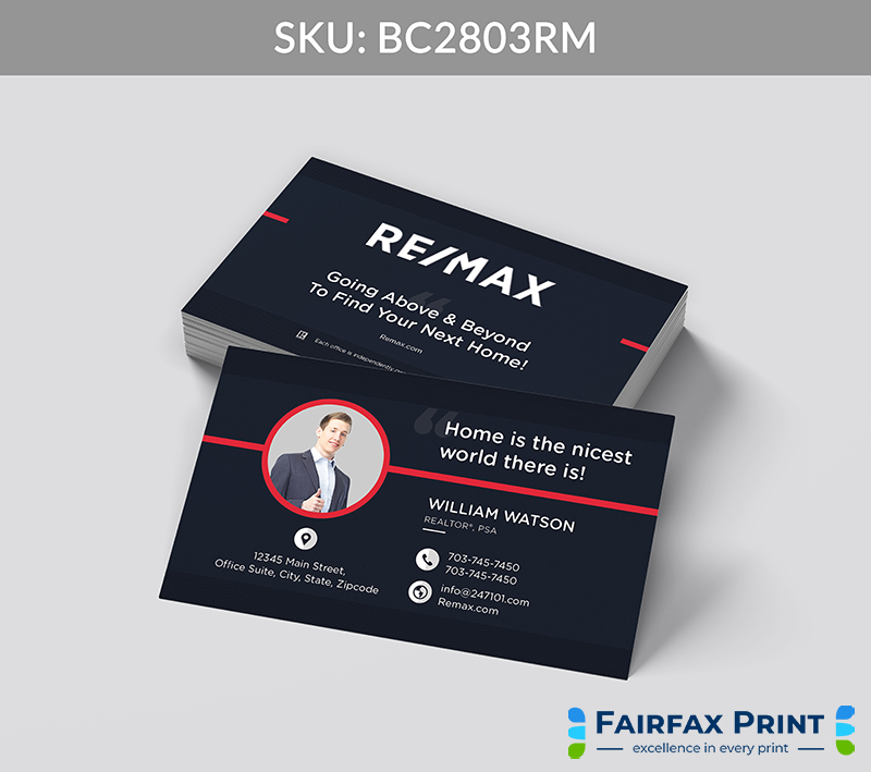 Realtors Fairfax Print for REMAX - BC2803RM - Style 24