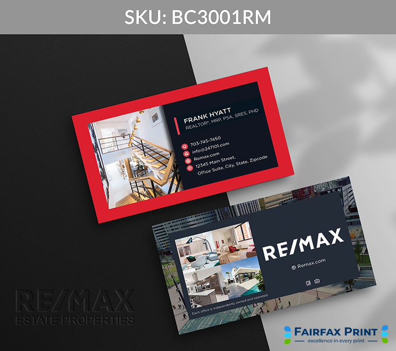 Realtors Fairfax Print for REMAX - BC3001RM - Style 12