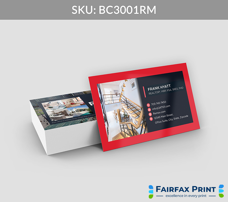 Realtors Fairfax Print for REMAX - BC3001RM - Style 21