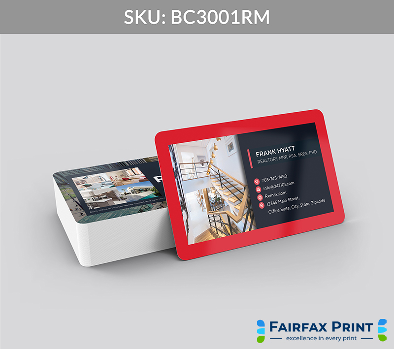 Realtors Fairfax Print for REMAX - BC3001RM - Style 23
