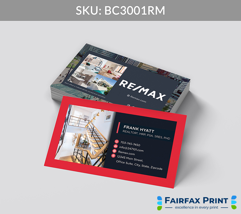 Realtors Fairfax Print for REMAX - BC3001RM - Style 24