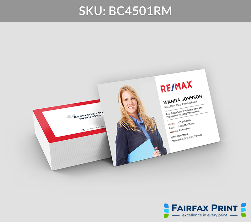 Realtors Fairfax Print for REMAX - BC4501RM - Style 21