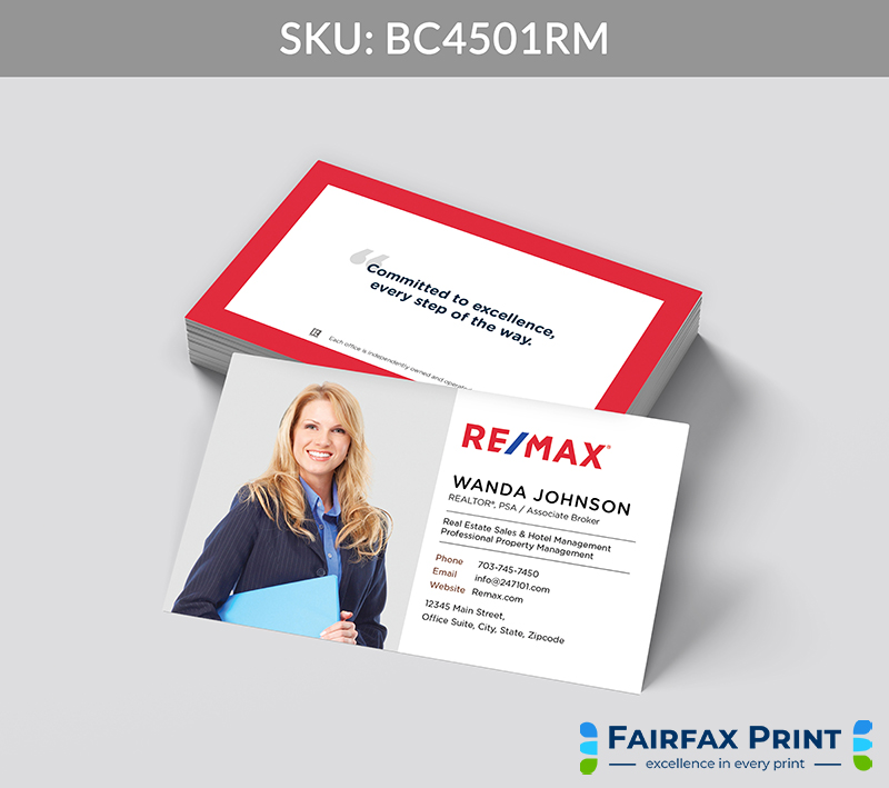 Realtors Fairfax Print for REMAX - BC4501RM - Style 24