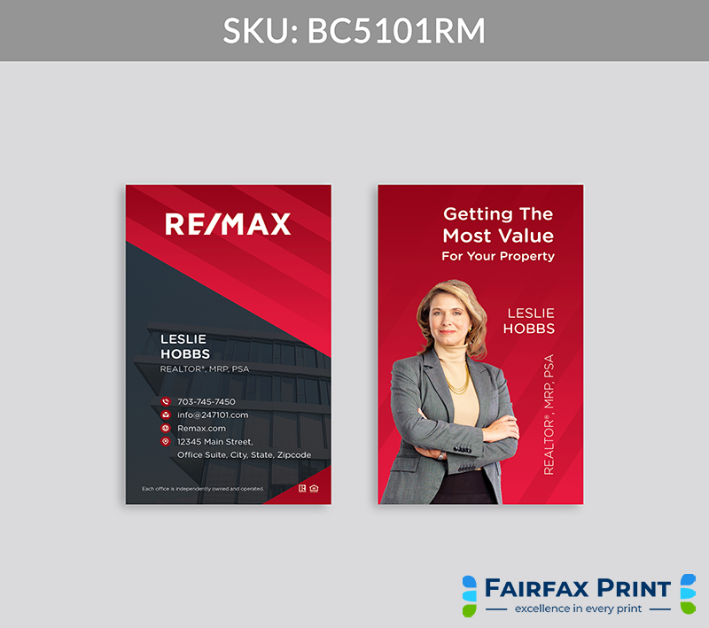 Realtors Fairfax Print for REMAX - BC5101RM - Style 28