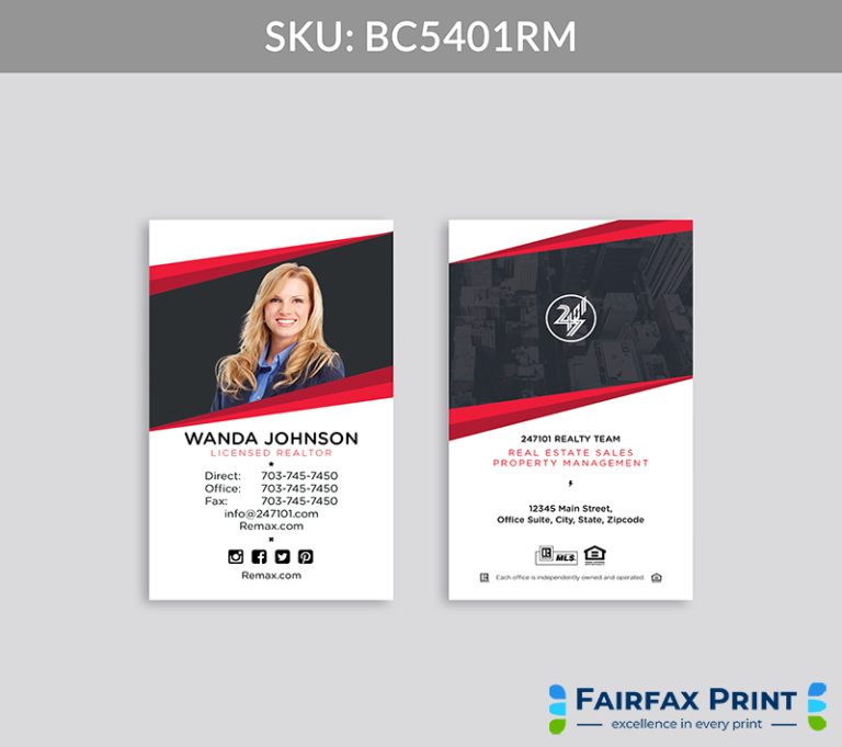 Realtors Fairfax Print for REMAX - BC5401RM - Style 28