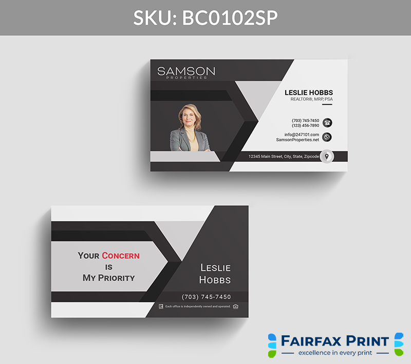 Realtors Fairfax Print for Samson Properties - BC0102SP - Style 22