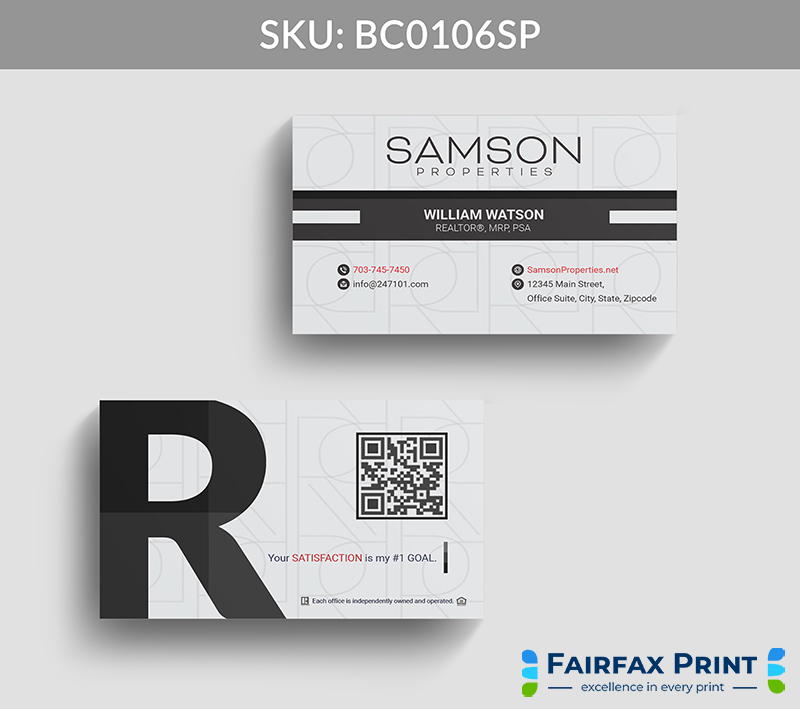 Realtors Fairfax Print for Samson Properties - BC0106SP - Style 22