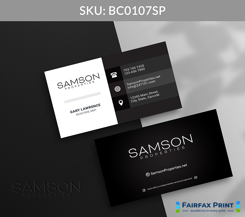 Realtors Fairfax Print for Samson Properties - BC0107SP - Style 12
