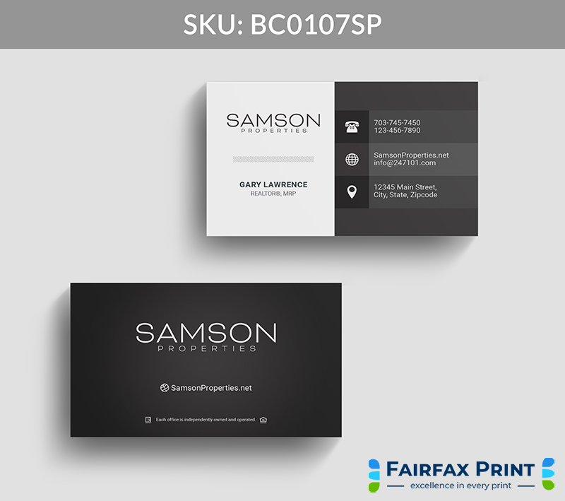 Realtors Fairfax Print for Samson Properties - BC0107SP - Style 22