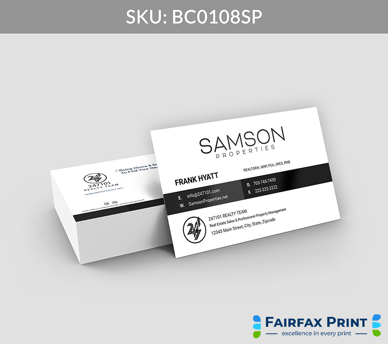 Realtors Fairfax Print for Samson Properties - BC0108SP - Style 21