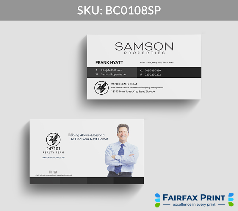 Realtors Fairfax Print for Samson Properties - BC0108SP - Style 22