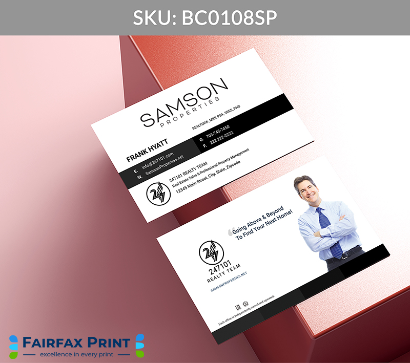 Realtors Fairfax Print for Samson Properties - BC0108SP - Style 5