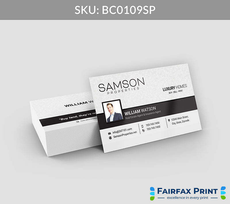 Realtors Fairfax Print for Samson Properties - BC0109SP - Style 21