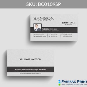 Realtors Fairfax Print for Samson Properties - BC0109SP - Style 22