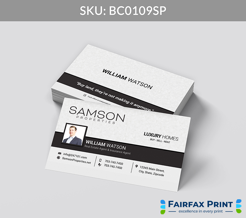 Realtors Fairfax Print for Samson Properties - BC0109SP - Style 24