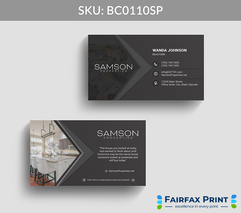 Realtors Fairfax Print for Samson Properties - BC0110SP - Style 22