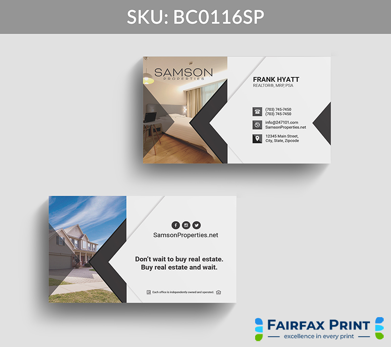 Realtors Fairfax Print for Samson Properties - BC0116SP - Style 22
