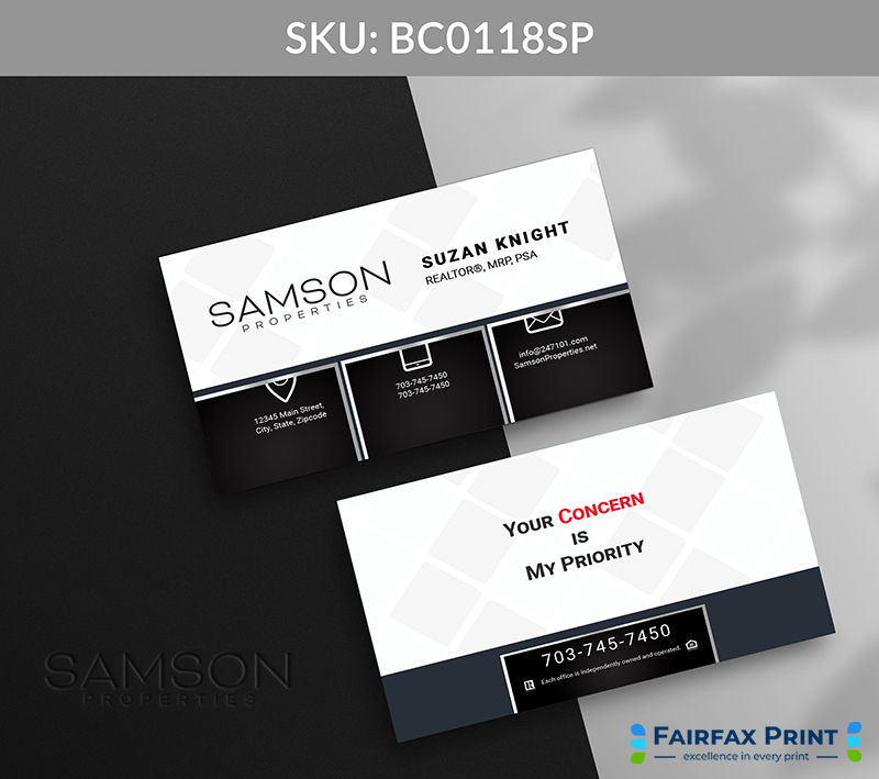 Realtors Fairfax Print for Samson Properties - BC0118SP - Style 12