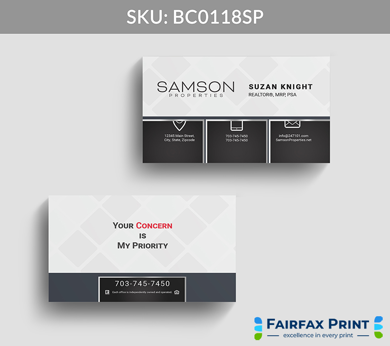 Realtors Fairfax Print for Samson Properties - BC0118SP - Style 22