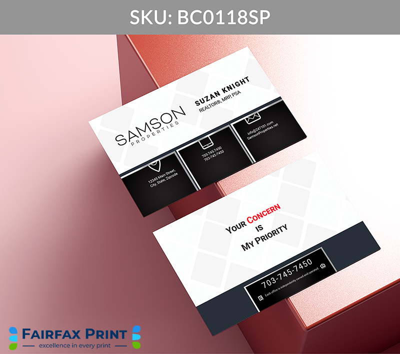Realtors Fairfax Print for Samson Properties - BC0118SP - Style 5