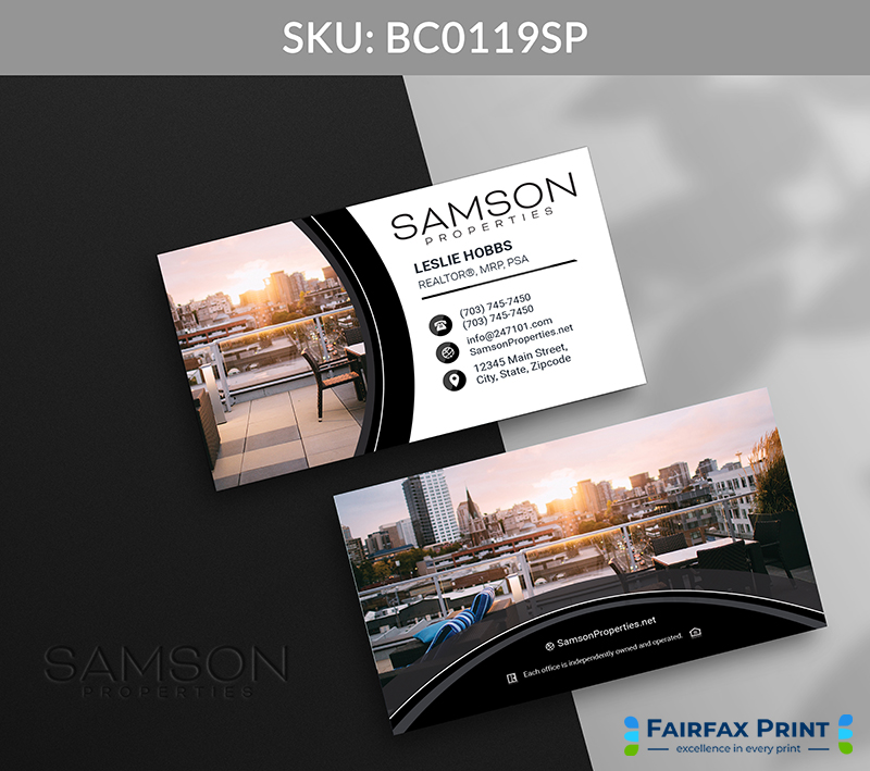 Realtors Fairfax Print for Samson Properties - BC0119SP - Style 12