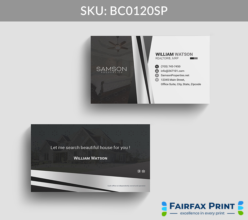 Realtors Fairfax Print for Samson Properties - BC0120SP - Style 22