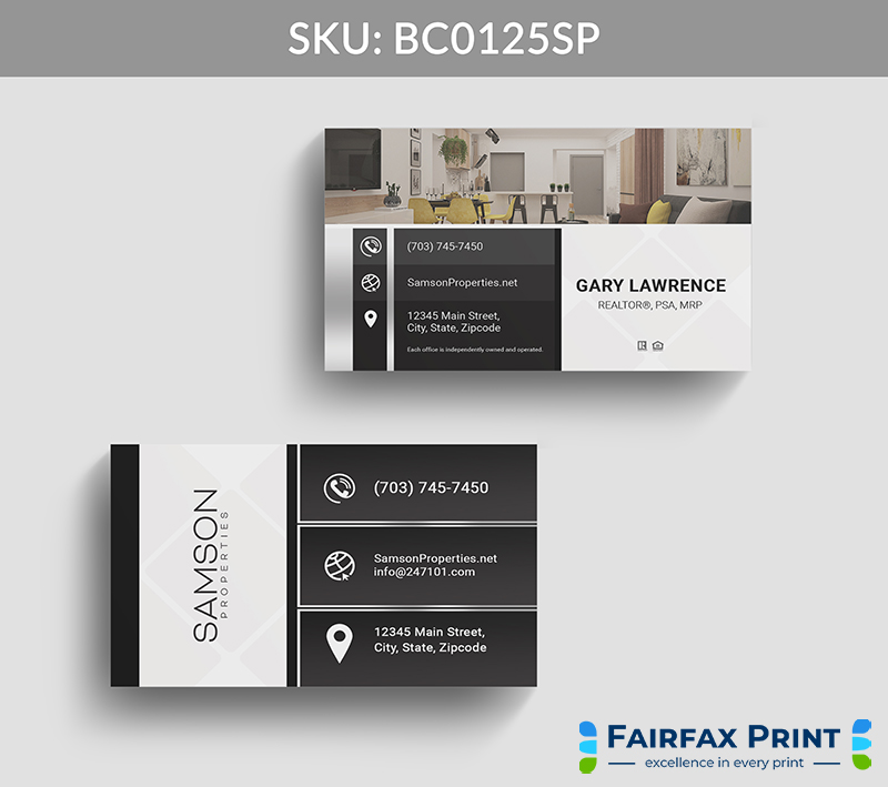 Realtors Fairfax Print for Samson Properties - BC0125SP - Style 22
