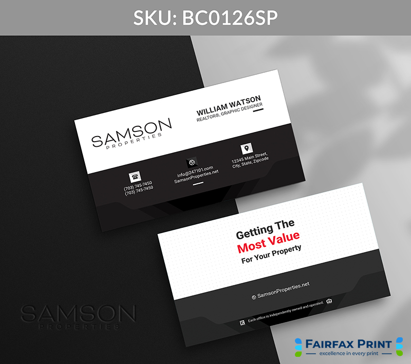 Realtors Fairfax Print for Samson Properties - BC0126SP - Style 12