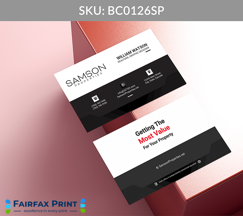 Realtors Fairfax Print for Samson Properties - BC0126SP - Style 5