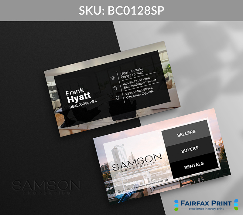 Realtors Fairfax Print for Samson Properties - BC0128SP - Style 12