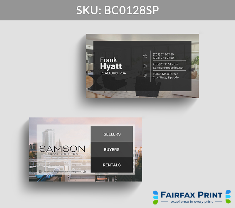 Realtors Fairfax Print for Samson Properties - BC0128SP - Style 22